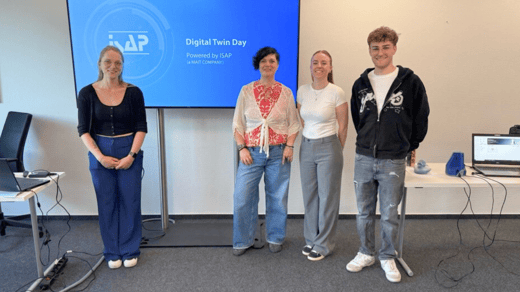 Der Digitale Zwilling zum Ausprobieren – ISAP macht Schule beim Digital Twin Day 